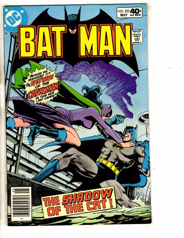 Batman # 323 VF DC Comic Book Poison Ivy Robin Joker Gotham Catwoman CR9