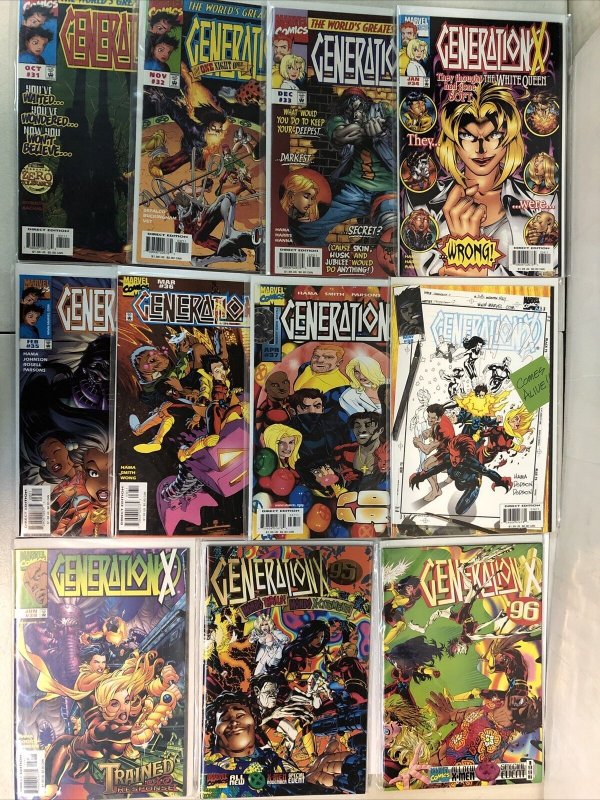 Generation X (1995) Starter Set # 1-39 & Annual 95-96 (VF/NM) Marvel Comics