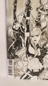 X of Swords Creation #1 Dauterman 1 Per Store B&W Variant 2020 Marvel Comics