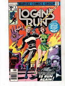 Logan's Run #6 (1977) High-Grade 1st THANOS! Backup Story BEANTOWN CERT ...