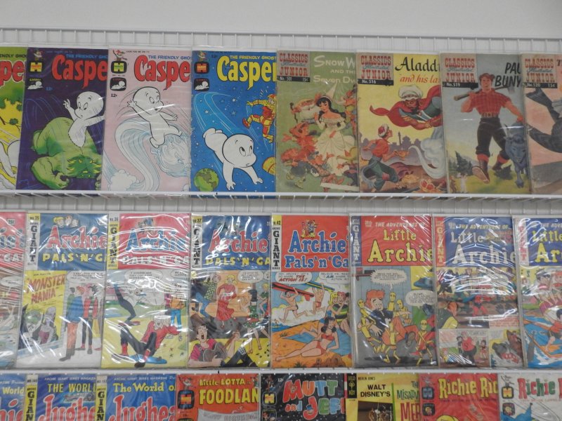 Huge Lot of 85 Cartoon Comics W/ Uncle Scrooge, Casper +More! Avg. VG/FN Cond.