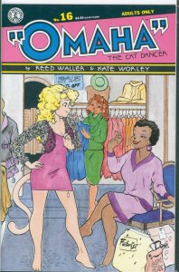 Omaha the Cat Dancer #16 Kitchen Sink (1991) VF