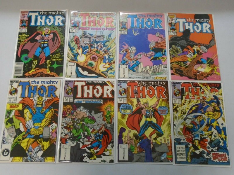 Copper Age Thor comic lot 35 different from #350-398 average 7.0 FN VF (1985-89)