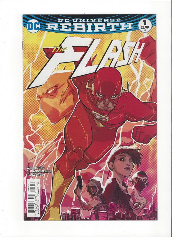 The Flash #1 DC Universe Rebirth NM