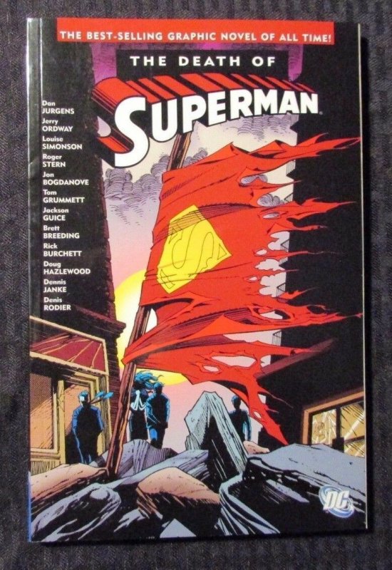 1993 DEATH OF SUPERMAN 14th DC TPB VF+ Jurgens Ordway Simonson