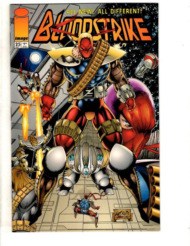 8 Image Comics Bloodstrike 11 12 13 25 Boof 1 Badroock Wolverine Authority CR25