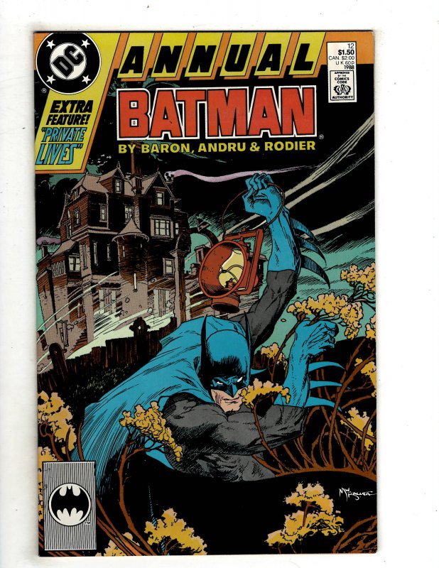 Batman Annual #12 (1988)  DC Comics Superman Flash OF6