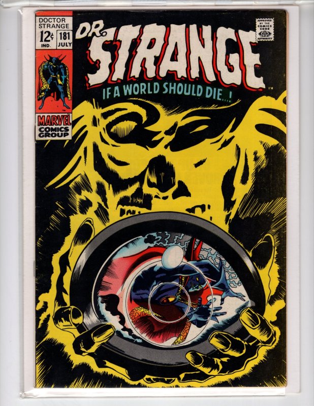 Doctor Strange #181 (1969) High Grade  [NSC•ECA12]
