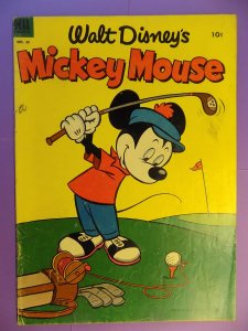 WALT DISNEY'S MICKEY MOUSE (1953) # 30 CARTOON SOLID BOOK
