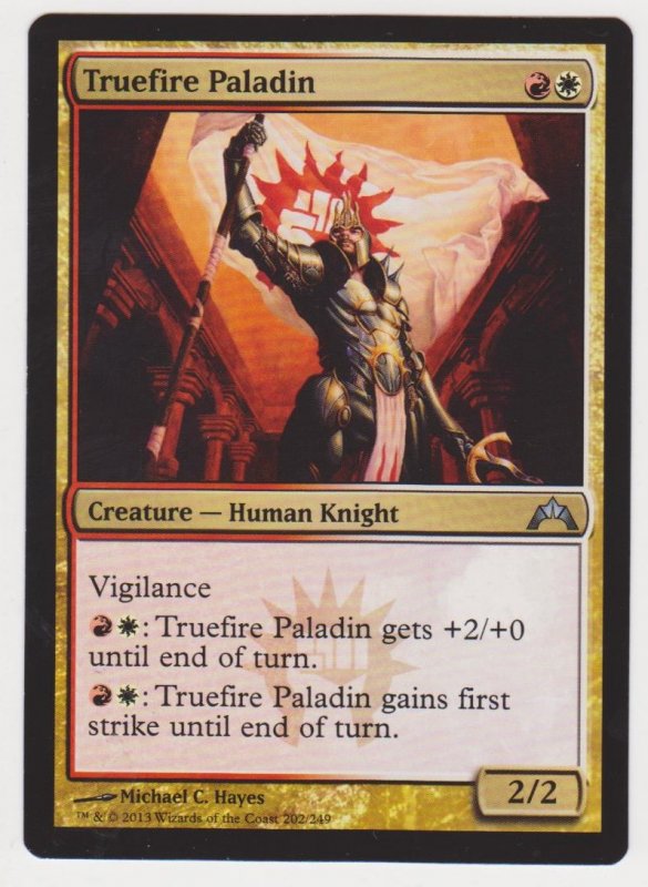 Magic the Gathering: Gatecrash - Truefire Paladin