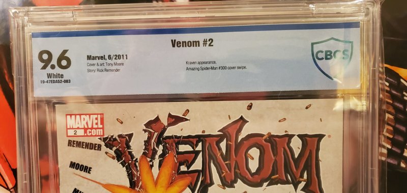 Venom #2 - CBCS 9.6 - ASM 300 Homage