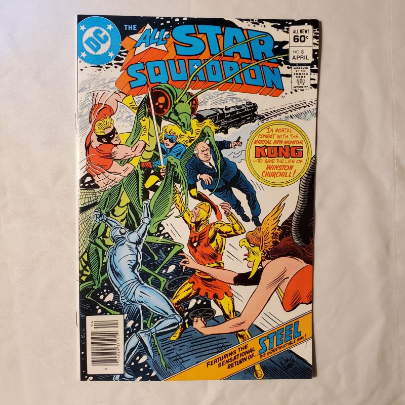 All Star Squadron 8 Very Fine+