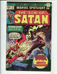 SON OF SATAN #24 (FN+) SATANA!! 1975