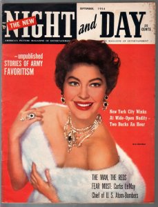 Night and Day 9/1954-Ava Gardner-Louis Armstrong-Gen Curtis LeMay-VG