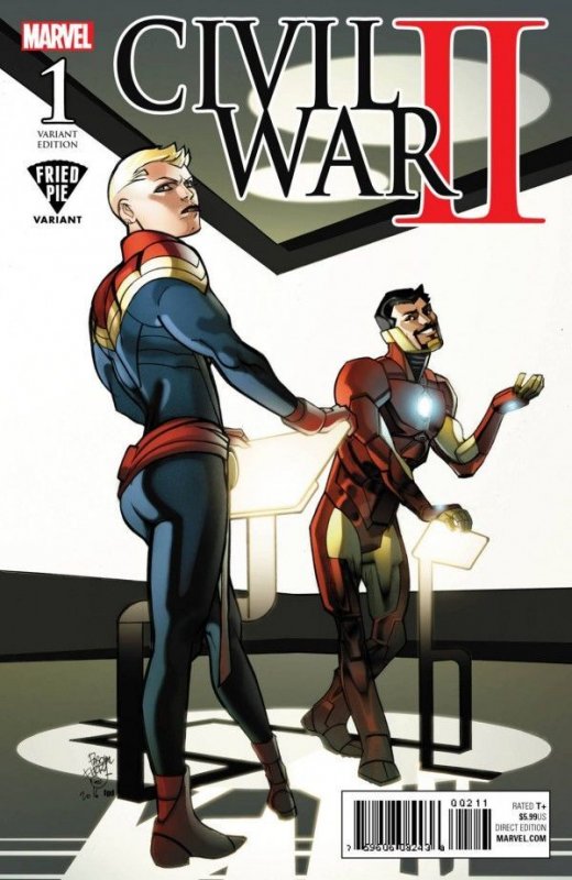 Civil War II #1 Fried Pie Cover (2016)