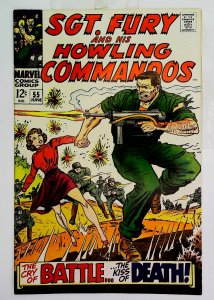 Sgt. Fury   #55, VF (Actual scan)