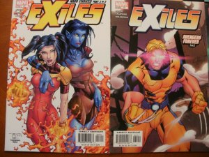 8 Marvel EXILES Comic #5 18 19 21 27 31 40 ANNUAL #1 (2007) Hard Choices So Lame