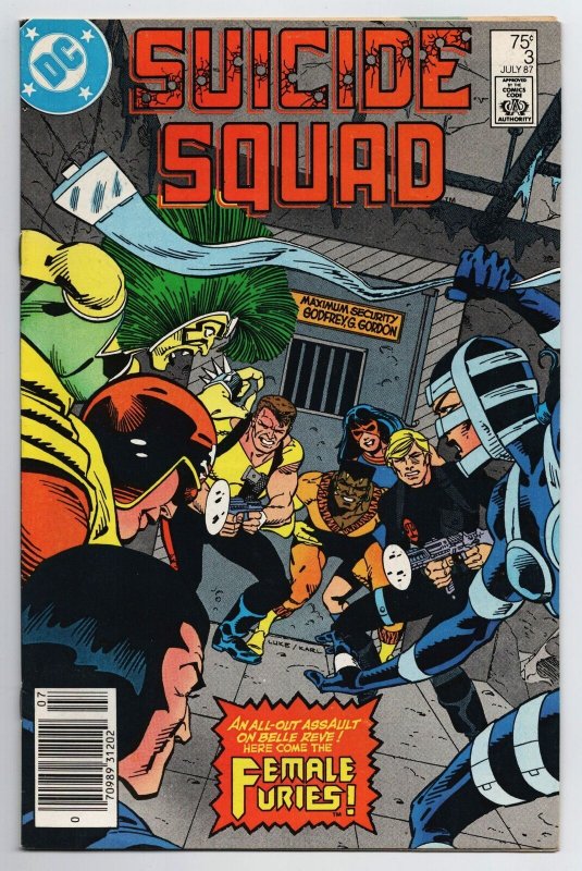 Suicide Squad #3 Female Furies | Darkseid (DC, 1987) VG/FN 
