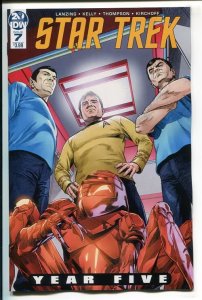 STAR TREK YEAR FIVE (2019 IDW) #7 CVR A THOMPSON