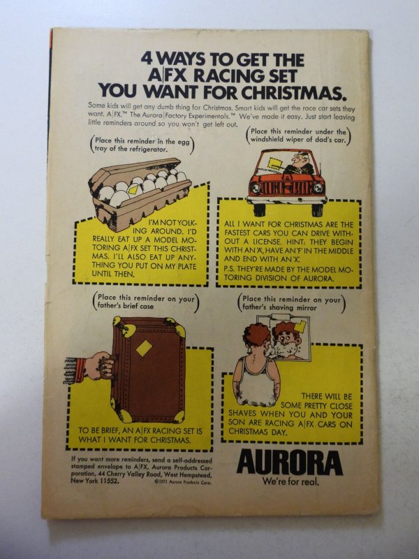 Teen Titans #37 (1972) VG Condition 1/2 spine split, tape pull fc