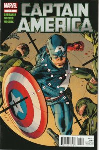 Captain America # 11 Cover A NM Marvel 2011 Series Ed Brubaker