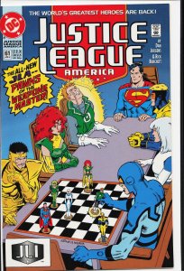 Justice League America #61 (1992) Superman [Key Issue]