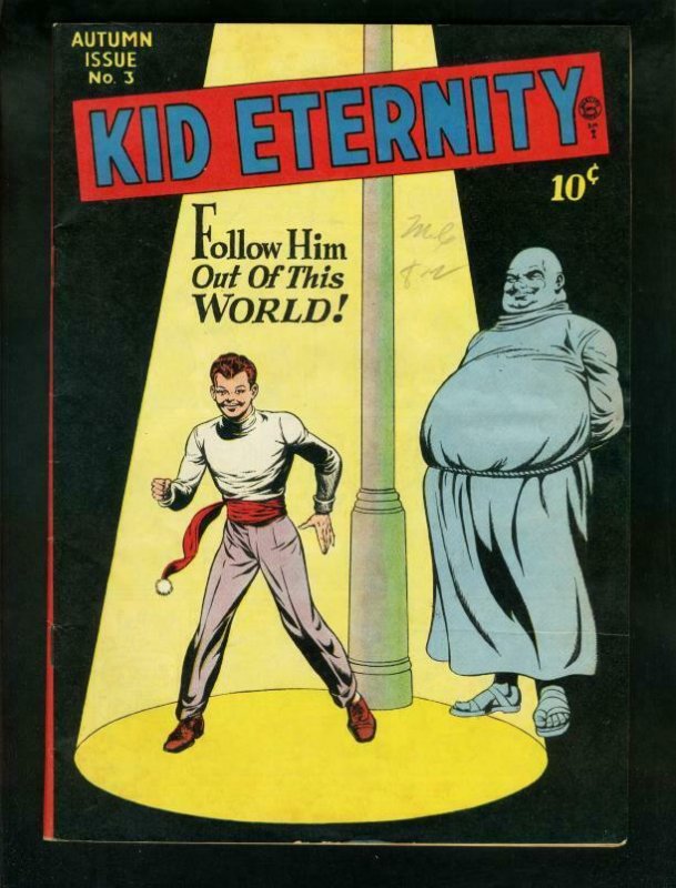 KID ETERNITY #3-MAC RABOY ART-DINOSAUR STORY-QUALITY    VF+