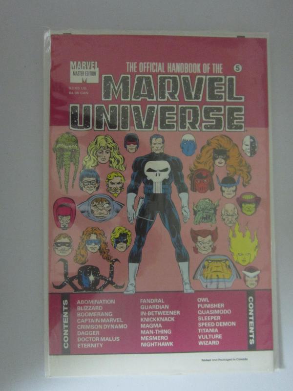 Official Handbook Marvel Universe Master Edition #5, VF (1991)