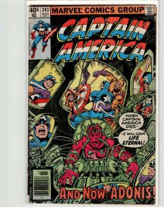 Captain America #243 (1980) Captain America