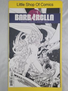 Barbarella #1 Kenneth Rocafort 1:40 Black & White Variant 2017 Dynamite