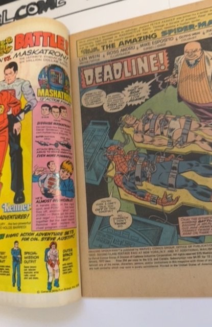 The Amazing Spider-Man #164 (1977)the final hour with kingpin