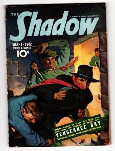 SHADOW PULP MAG 1942 MAR 1-STREET & SMITH HIGH GRADE FN