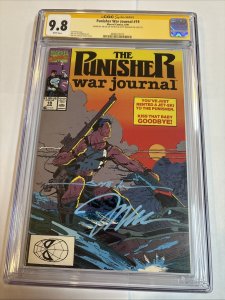 Punisher War Journal (1990) # 19 (CGC 9.8 SS) Signed Jim Lee + Scott Williams