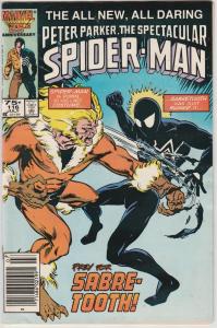 5 Peter Parker the Spectacular Spider-Man Marvel Comics #116 123 124 125 129 AH3