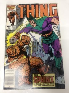 The Thing (1986) # 34 (VF/NM) Canadian Price Variant • CPV • Mike Carlin• Marvel