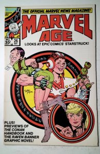 Marvel Age #26 (1985) Marvel Comic Book J757