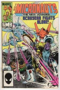 Micronauts #7 ORIGINAL Vintage 1985 Marvel Comics
