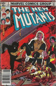The New Mutants #4 (1983) - VF/NM