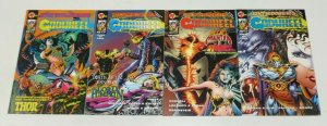 Godwheel #0 & 1-3 VF/NM complete series - ultraverse - marvel comics' thor/loki