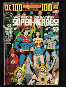DC 100-Page Super Spectacular #6 ~Crisis on Earth-1/N. Adams Cvr~1971 (3.5) WH