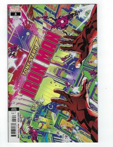 Tony Stark Iron Man # 3 Variant 2nd Print NM Marvel