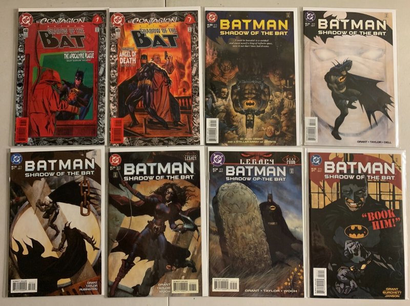 Batman Shadow Bat #40-92 DC (average 8.0 VF) 39 diff (1995 to 1999)