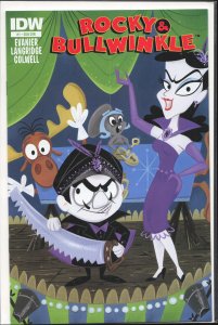 Rocky and Bullwinkle #1 Variant Cover (2014) Dudley Do-Right