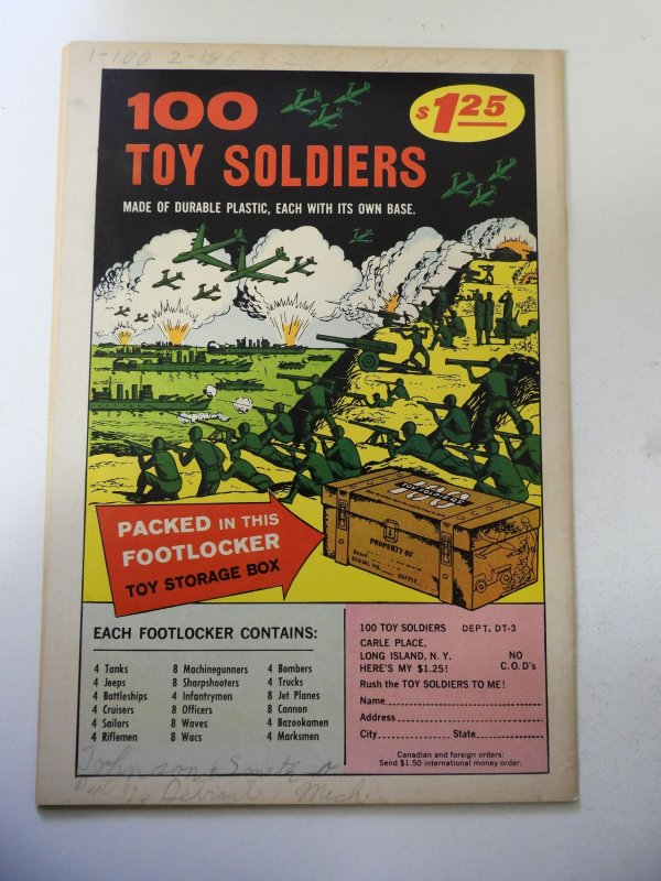 Combat #12 (1964) GD+ Condition centerfold detached
