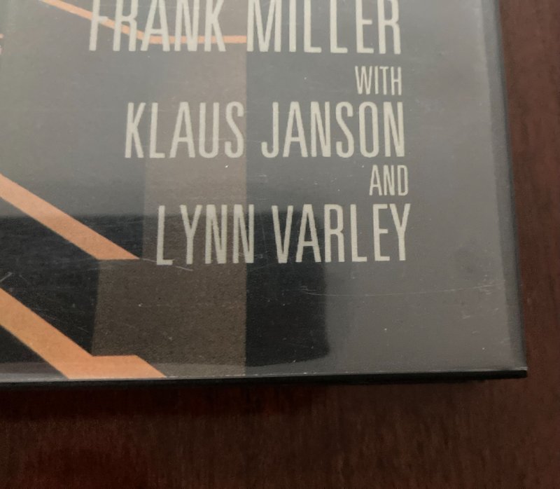 The Dark Knight signed by Frank Miller