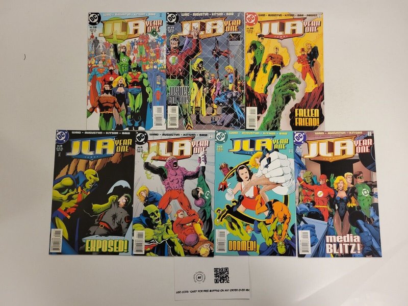 6 JSA Year One DC Comic Books #2 5 6 8 10 11 12 88 TJ15