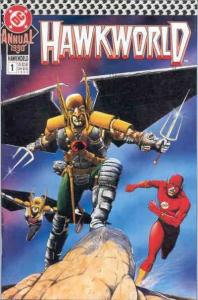 Hawkworld (1990 series) Annual #1, VF- (Stock photo)