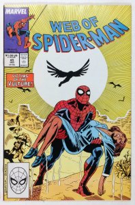 Web of Spider-Man #45 (1988)