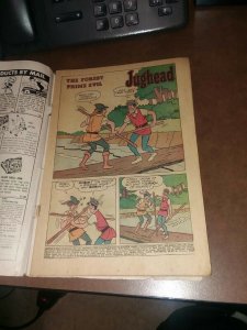Archie's Pal Jughead #117 mlj comics 1965 Pizza cover Teen Humor silver age
