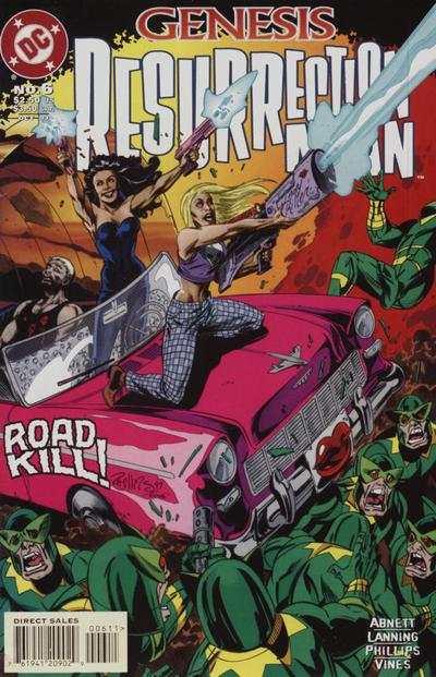 Resurrection Man (1997 series) #6, NM + (Stock photo)